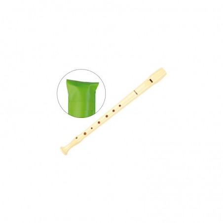 Flauta dulce con funda verde :: Hohner :: Juguetes :: Dideco