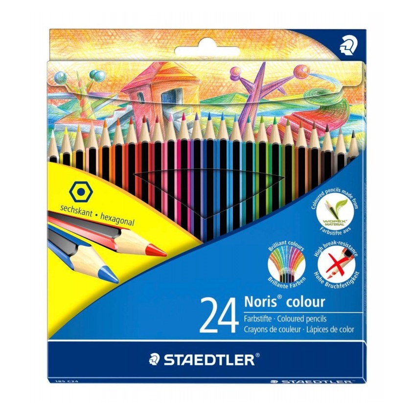 Lapiz Staedtler Noris 24 Colores - Envío gratis en 24/48 horas.