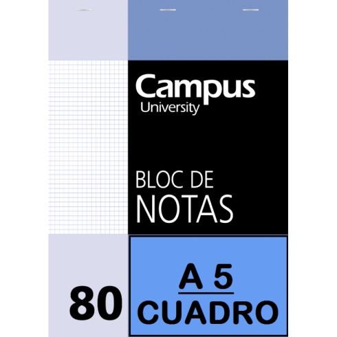 BLOC NOTAS A5 80/H 60G CP