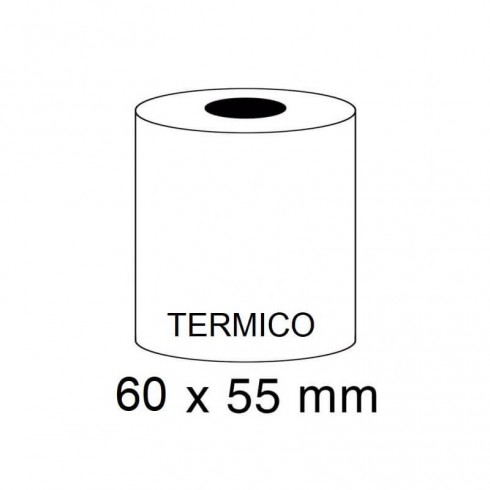 ROLLOS TERMICOS 60X55MM
