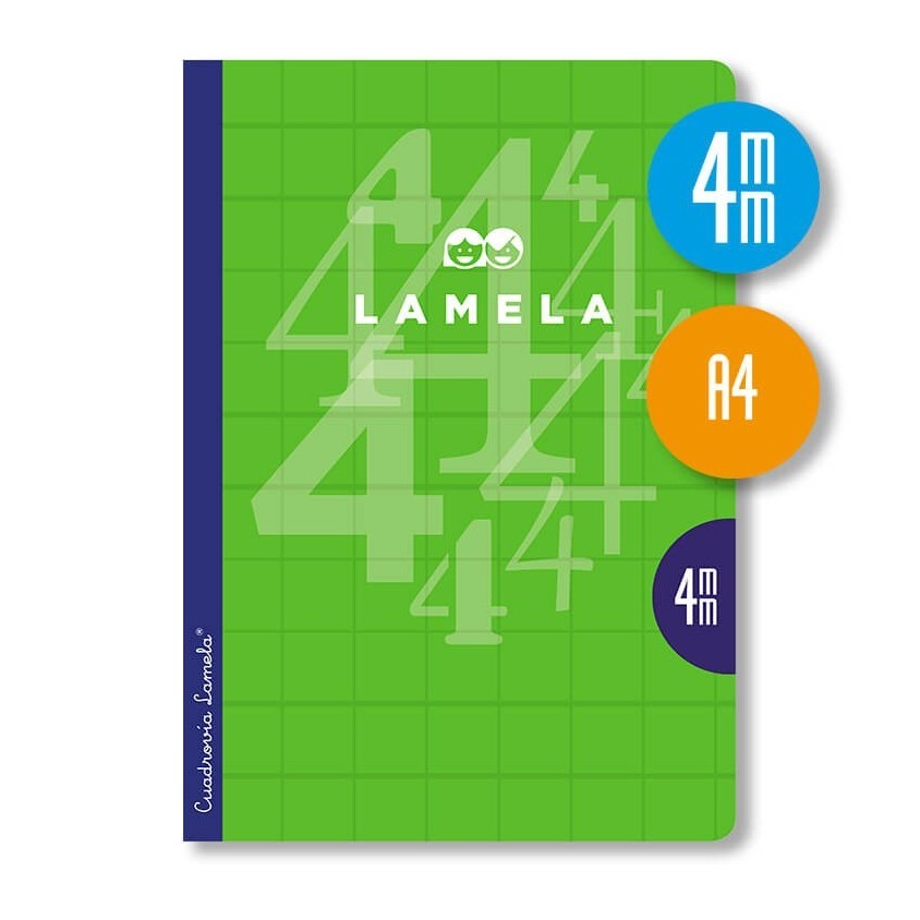 Libreta Lamela A4 50H 4Mm - Envío gratis en 24/48 horas.