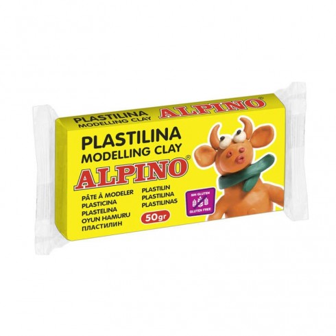 PLASTILINA ALPINO 24 COLORES 50GR
