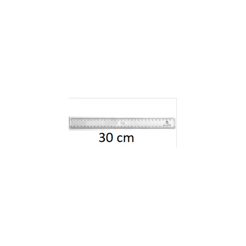 REGLA DFH TRIPLE DECÍMETRO 30CM