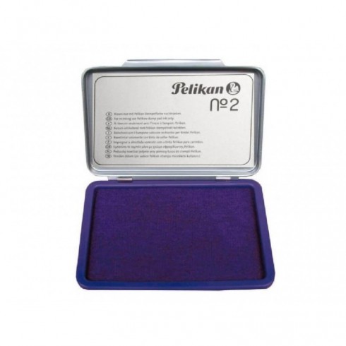Tampón Pelikan Nº2 Violeta 7x11cm