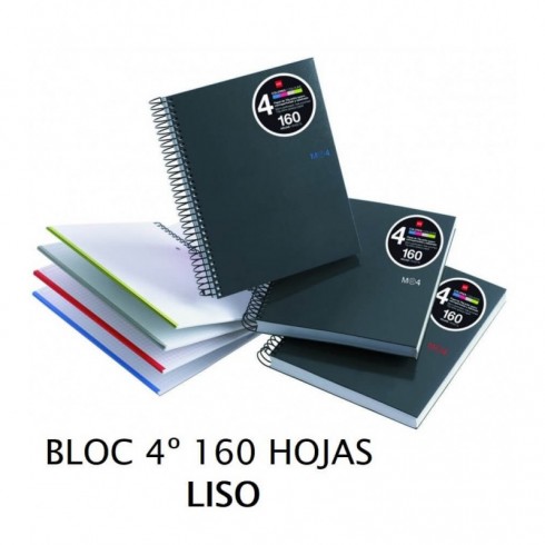 BLOC NOTE BOOK A5 160H. LISO