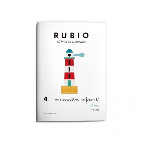 CUADERNO RUBIO EI 4  EL MAR