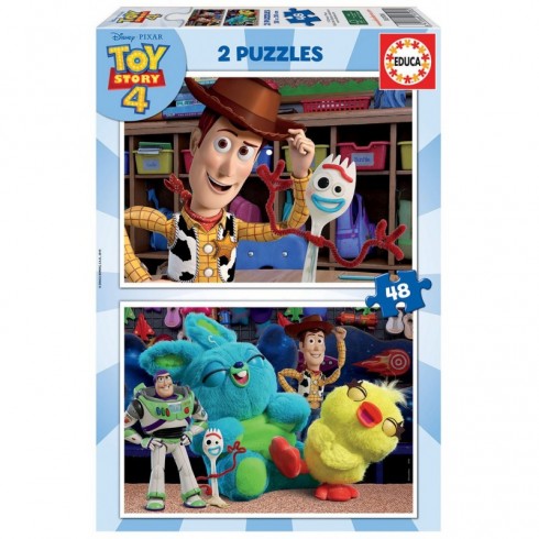 PUZZLE 2X48 TOY STORY 4