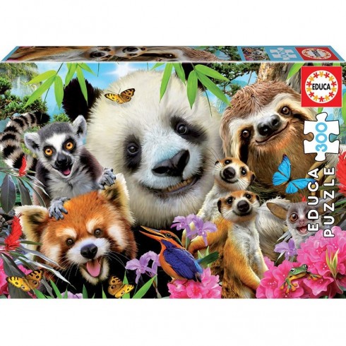 PUZZLE 300 BLACK-EYEC FRIENDS SEFIE