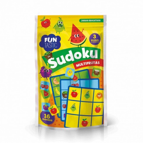 FUNTASTIC BOLSA SUDOKU MULTIFRUTAS
