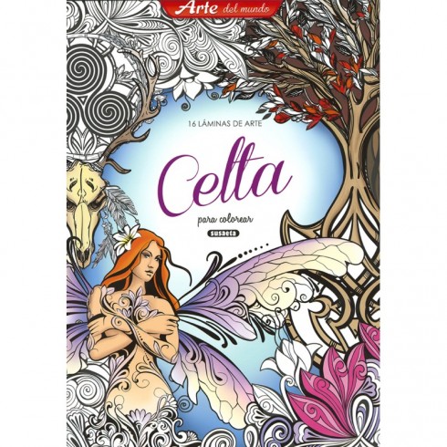 LÁMINAS DE ARTE CELTA PARA COLOREAR