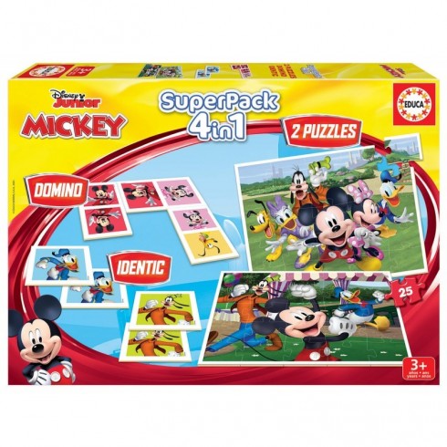 PUZZLE SUPERPACK MICKEY & FRIENDS