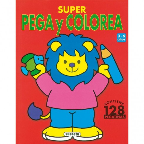 SUPER PEGA Y COLOREA - 2