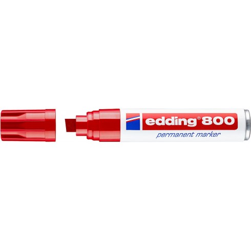 Rotulador Edding 800 Rojo