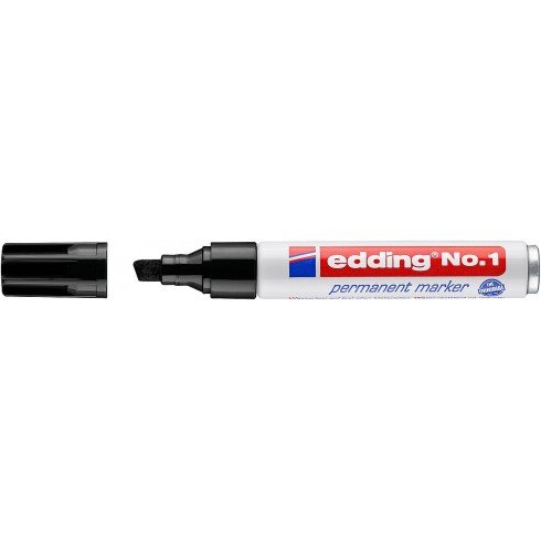 Rotulador Edding Nº 1 Negro (10 unid)