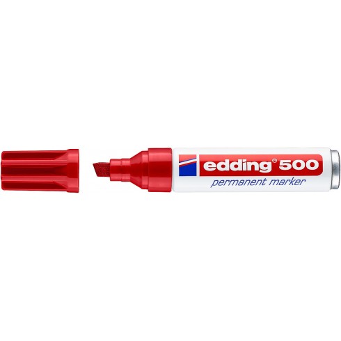Rotulador Edding 500 Rojo