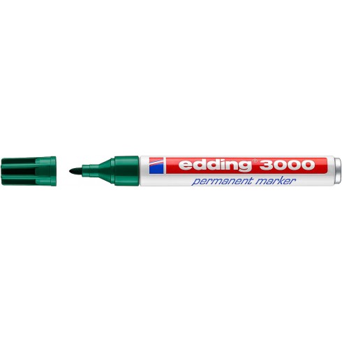 Rotulador Edding 3000 Verde (10 unid)