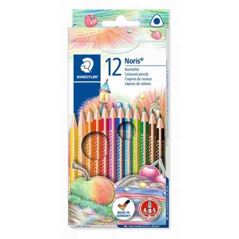 LAPIZ STAEDTLER NORIS TRI 12 COLORES