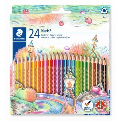 LAPIZ STAEDTLER NORIS TRI 24 COLORES