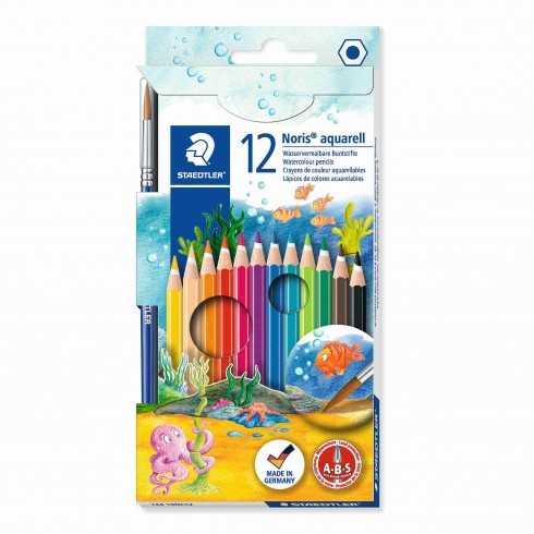 LAPIZ NORIS CLUB AQUARELL 12 COLORES