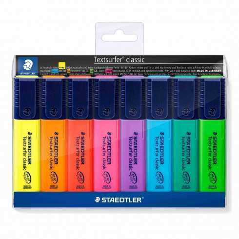 ROTULADOR TEXTSURFER STAEDTLER 8 COLORES