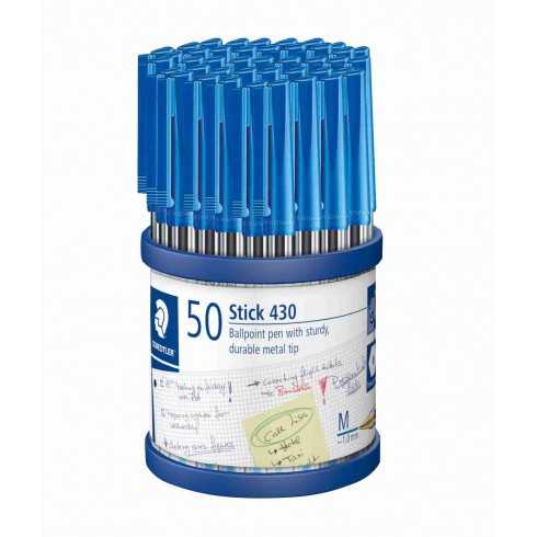 Bolígrafo STAEDTLER STICK 430 AZUL