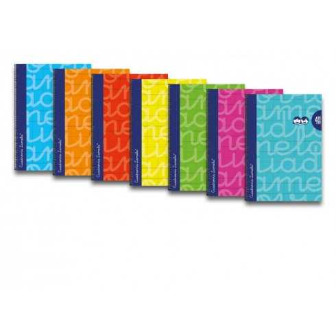 PACK 6 BLOCS FOLIO LAMELA FORRADO 4 MM