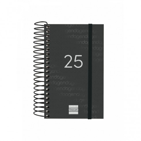AGENDA YEAR E3 1DP 79x127 2025 NEGRO