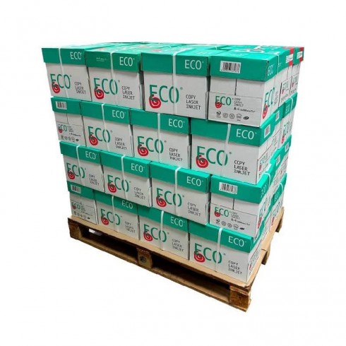 PALLET DE PAPEL MULTIFUNCIÓN ECO A4 240 PAQUETES DE 500H