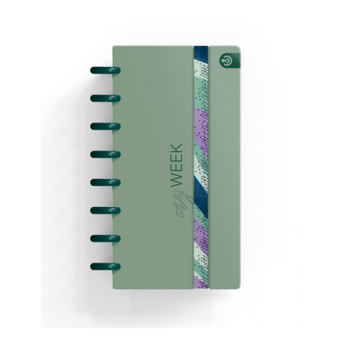 PLANIFICADOR INGENIOX SEMANAL 10,5X21 VERDE
