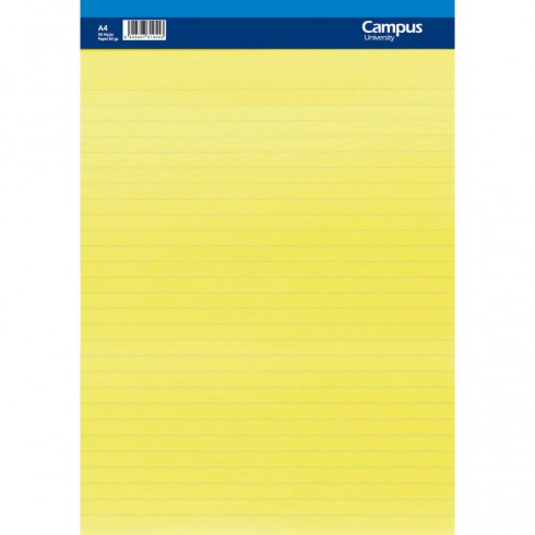 BLOC NOTAS A4 AMARILLO