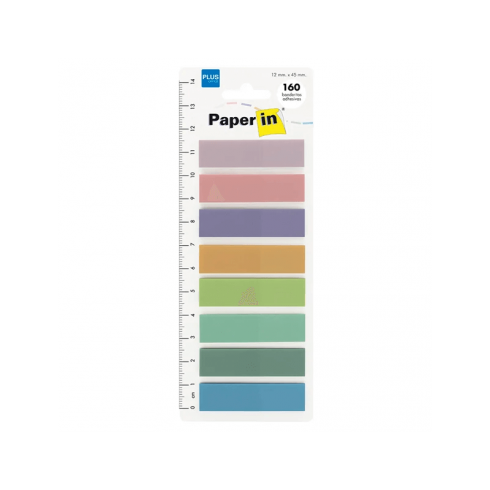 BANDERITAS PAPER IN PLUS 8 COLORES PASTEL