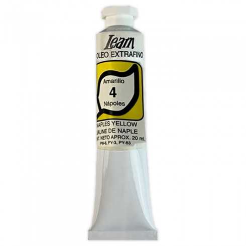 TUBO OLEO LEAM 20ML N.4 AMARILLO NAPOLES