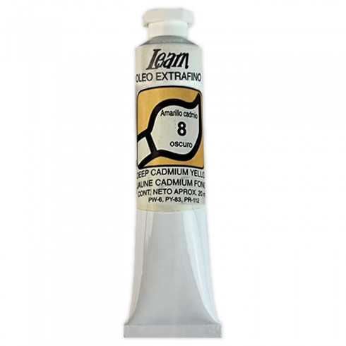 TUBO OLEO LEAM 20ML N.8 AMARILLO CADMIO OSCURO