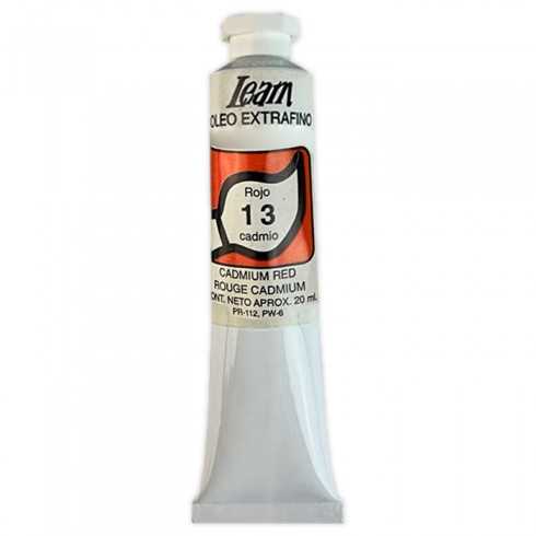 TUBO OLEO LEAM 20ML N.13 ROJO CADMIO