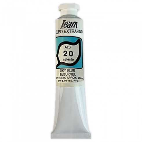 TUBO OLEO LEAM 20ML N.20 AZUL CELESTE