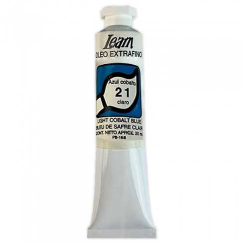 TUBO OLEO LEAM 20ML N.21 AZUL COBALTO CLARO