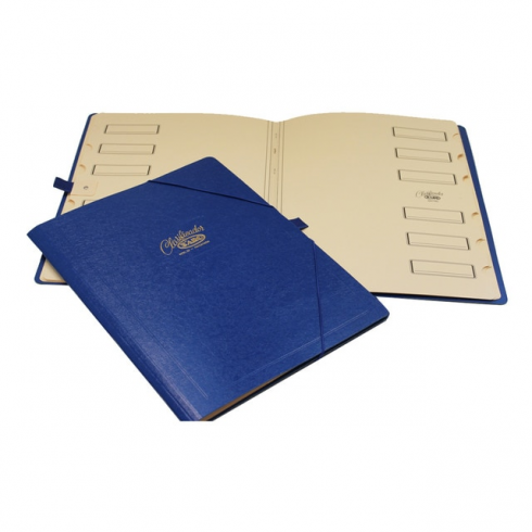 PACK 5 CLASIFICADOR FOLIO PROLONGADO SARO AZUL