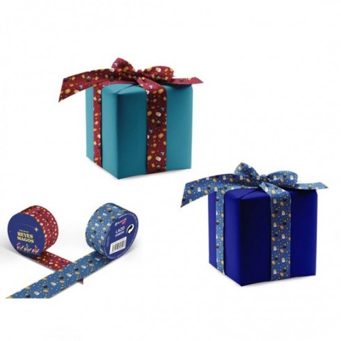 LAZO REYES MAGOS 6CM X 2 METROS