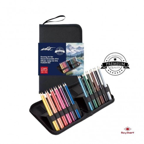ESTUCHE LAPICES ARTIST 24 COLORES PREMIUM