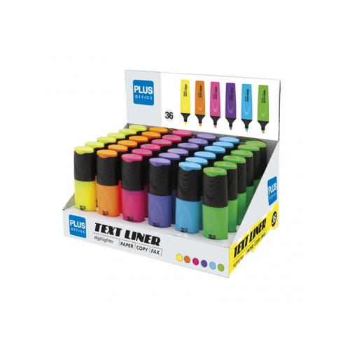 EXPOSITOR 36 ROTULADOR FLUORESC. PLUS TEXT LINER