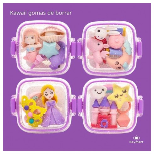 GOMAS BORRAR PRINCESS KAWAII SURTIDAS