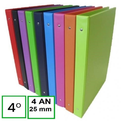 CARPETA PVC SARO 2124 CUARTO 4AN 25mm