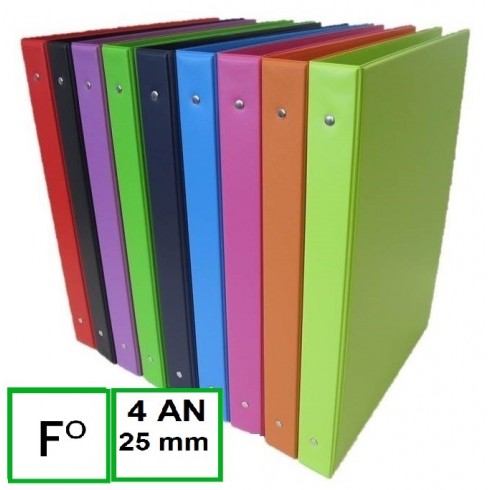 CARPETA PVC SARO 2424 Fº 4 AN. 25mm