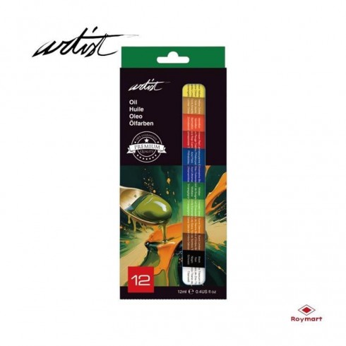 ESTUCHE OLEO ARTIST TUBOS 12 COLORES
