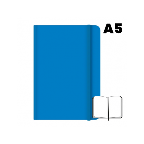 LIBRETA CAMPUS A5  96H 75G LISO AZUL CIELO