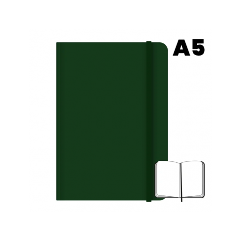LIBRETA CAMPUS A5  96H 75G LISO VDE. OSCURO