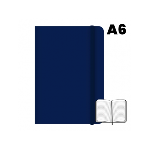 LIBRETA CAMPUS A6 96H 75G HORIZONTAL AZUL MARINO