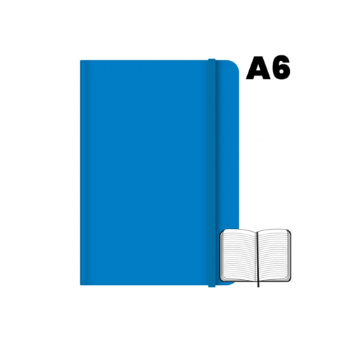 LIBRETA CAMPUS A6 96H 75G HORIZONTAL AZUL CIELO