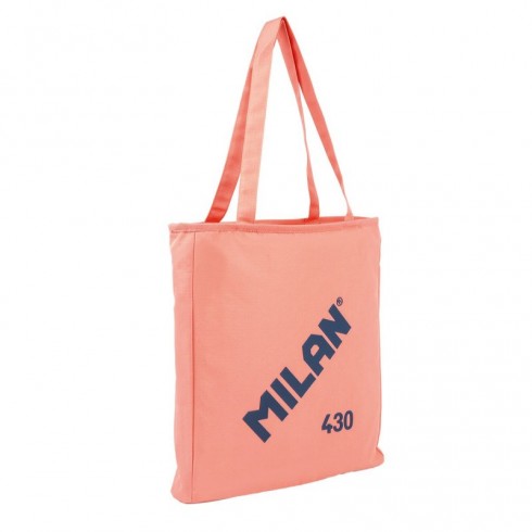 BOLSO TELA SHOPPER MILAN 430 ROSA