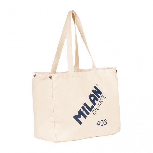 BOLSO TOTE BAG MILAN GIGANTE 403 BEIGE